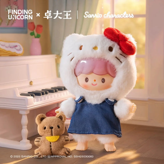 Zzoton x Sanrio Love League Buddies Plush Pendant Blind Box