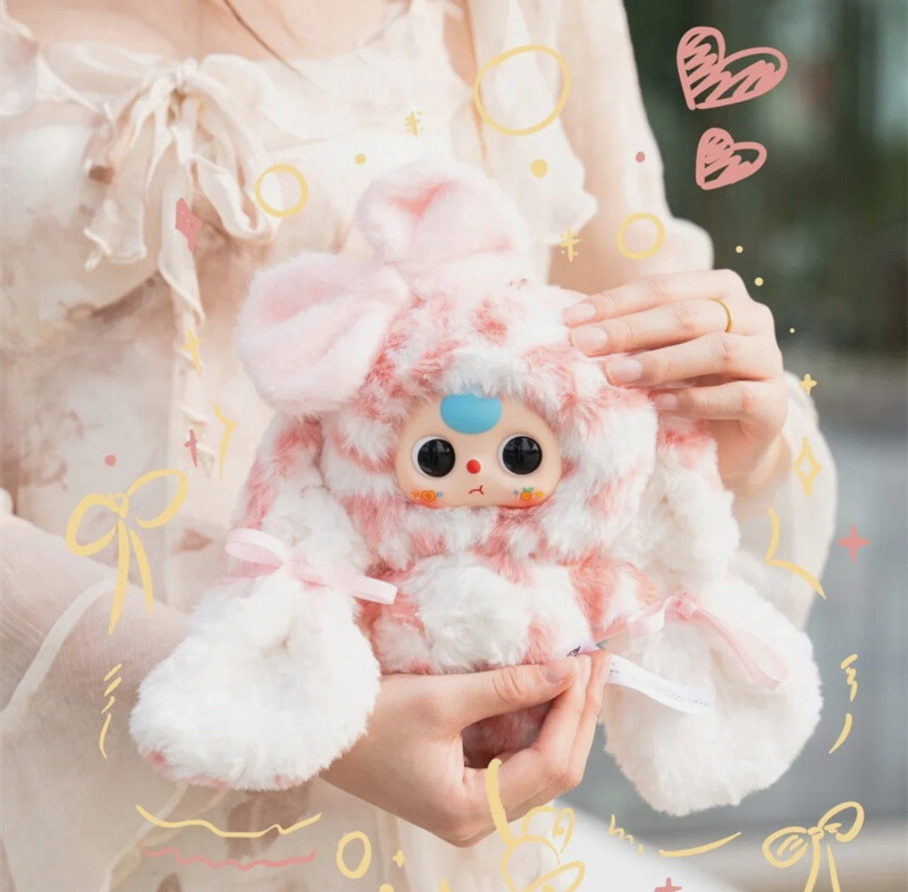 Baby Three Little Rabbit Returns Plush Pendant Blind Box