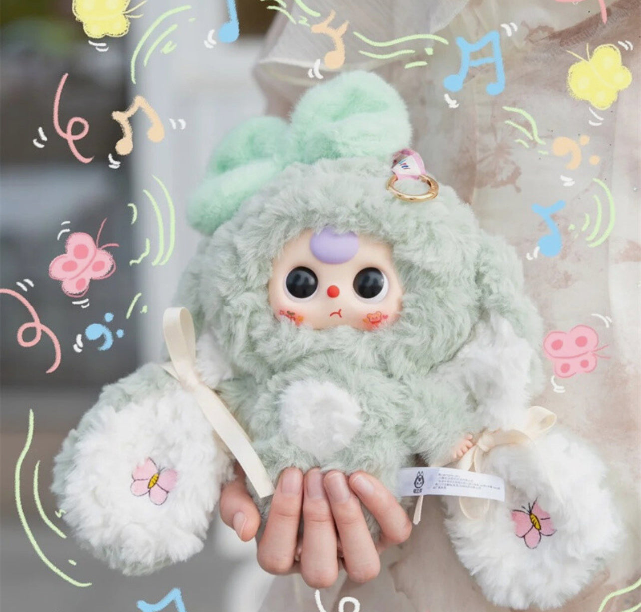 Baby Three Little Rabbit Returns Plush Pendant Blind Box