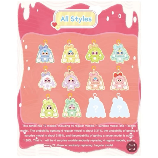 Baby Three Little Rabbit Returns Plush Pendant Blind Box