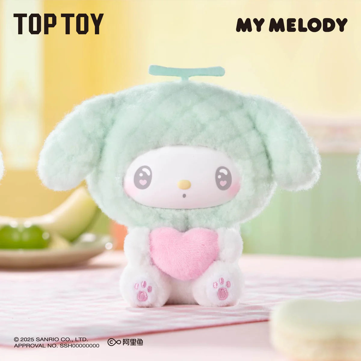 My Melody 50th Anniversary Milk Candy Plush Pendant Blind Box