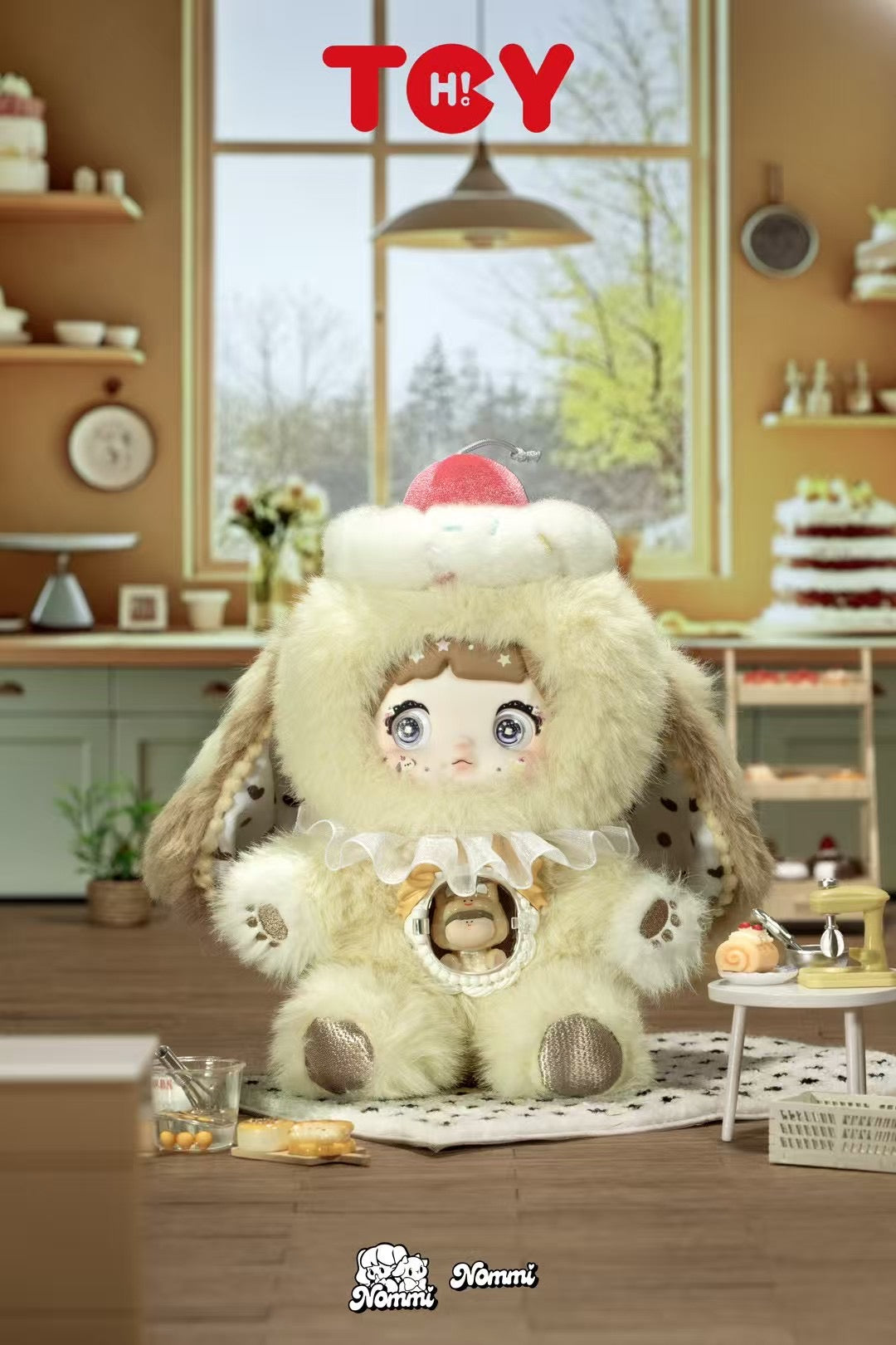 Nommi x Amarlilith A Bite of Sweetheart Plush Pendant Blind Box