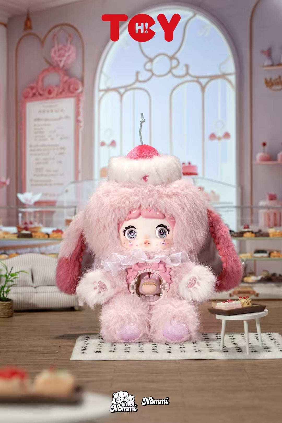 Nommi x Amarlilith A Bite of Sweetheart Plush Pendant Blind Box