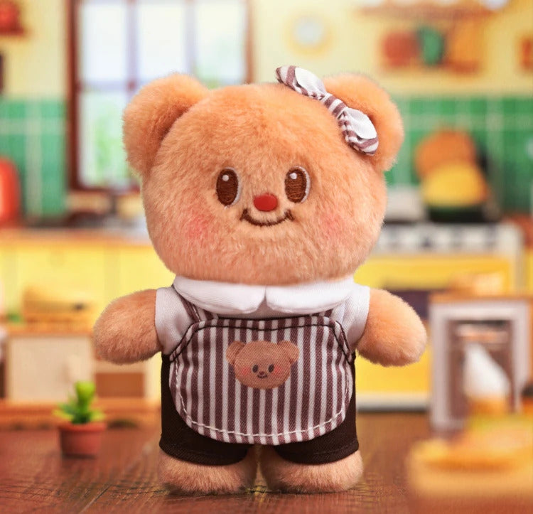 Butterbear Versatile Wardrobe Plush Pendant Blind Box