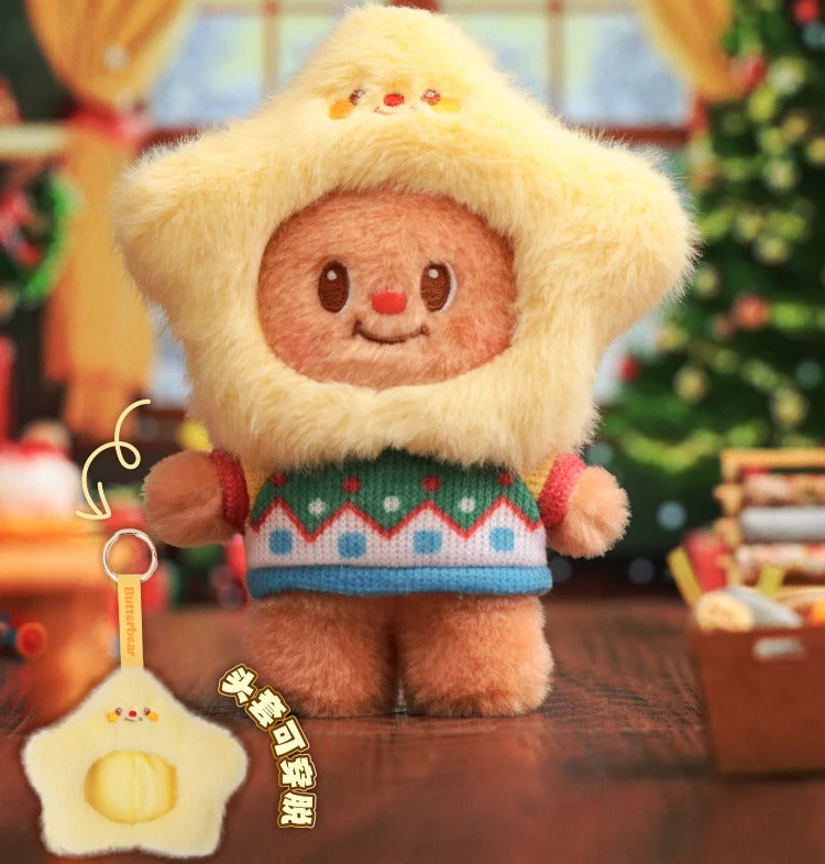 Butterbear Versatile Wardrobe Plush Pendant Blind Box