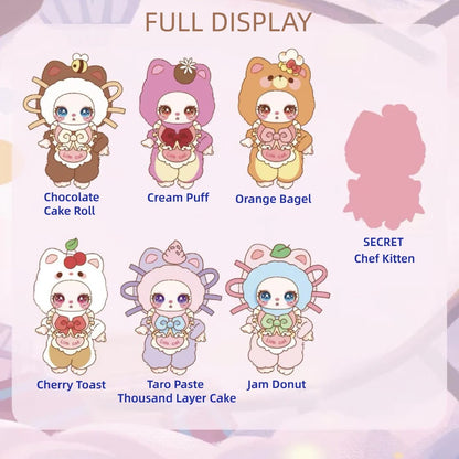 Liila’s Chef Kitten Plush Pendant Blind Box