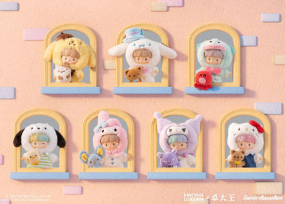 Zzoton x Sanrio Love League Buddies Plush Pendant Blind Box