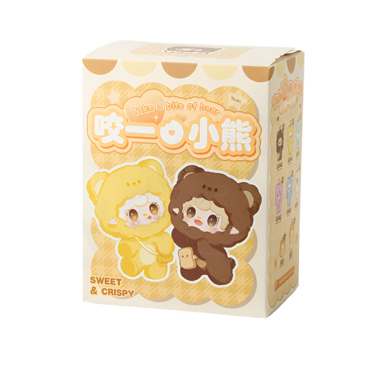 Yooki Take a Bite of Bear Plush Pendant Blind Box