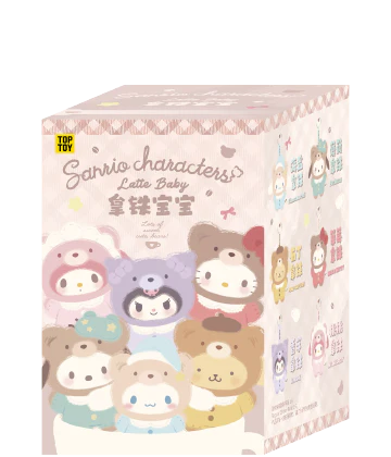 Sanrio Latte Baby Plush Pendant Blind Box