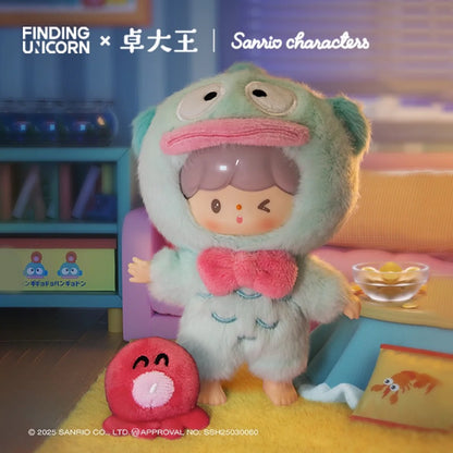 Zzoton x Sanrio Love League Buddies Plush Pendant Blind Box
