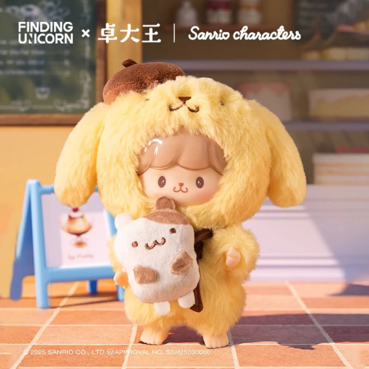 Zzoton x Sanrio Love League Buddies Plush Pendant Blind Box
