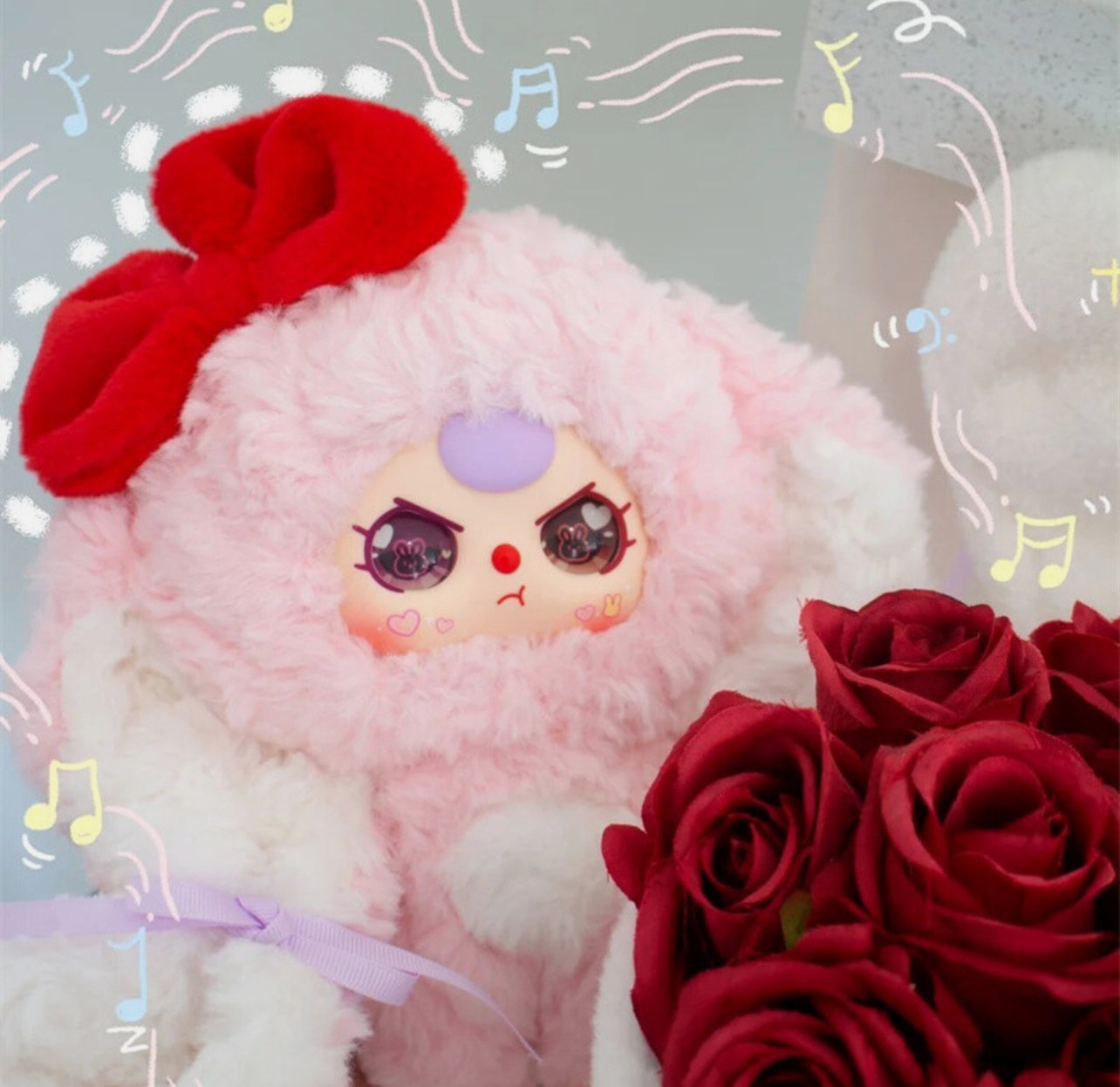 Baby Three Little Rabbit Returns Plush Pendant Blind Box