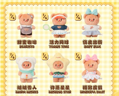Butterbear Versatile Wardrobe Plush Pendant Blind Box